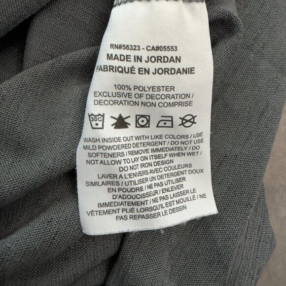 Nike Running Gray Dri-Fit Short Sleeve Performance Tee – Size XL - Picture 9 of 11